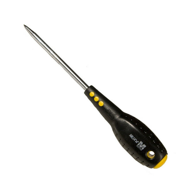 1000V Slotted Morris 52012 Ergonomic Cushion Grip Screwdriver 3/32 Size 3 Length 1000V Slotted Morris 52012 Ergonomic Cushion Grip Screwdriver 3/32 Size 3 Length